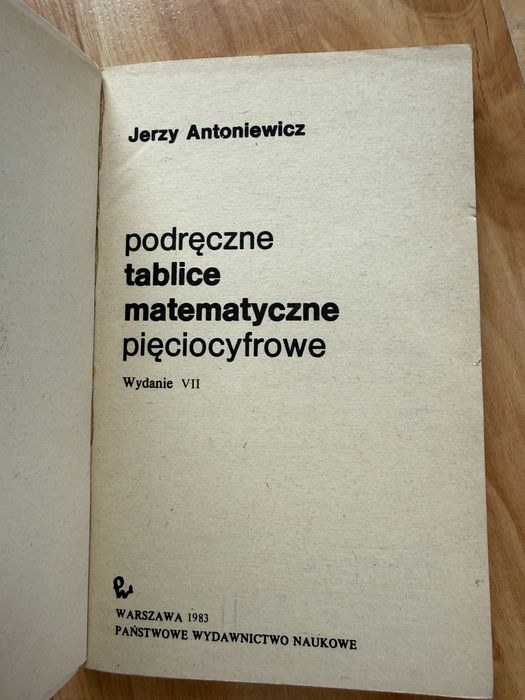 Tablice matematyczne poradniki książki