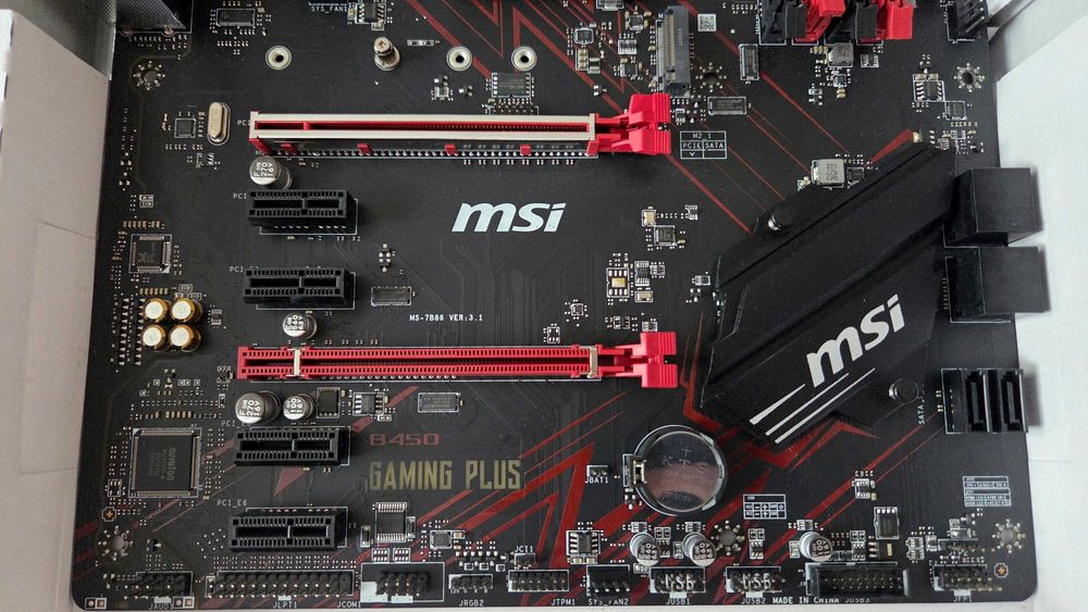Płyta główna MSI B450 Gaming Plus MAX - 100% SPRAWNA, STAN IDEALNY + GRATIS