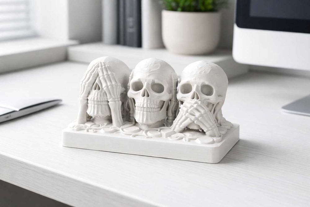 Dekoracyjne czaszki – stylowa ozdoba / figurka