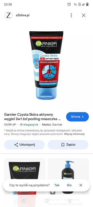 Szampony GARNIER i odżywka BY ONLYBIO