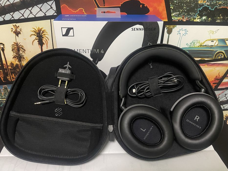 Навушники Sennheiser MOMENTUM 4 Wireless Black
