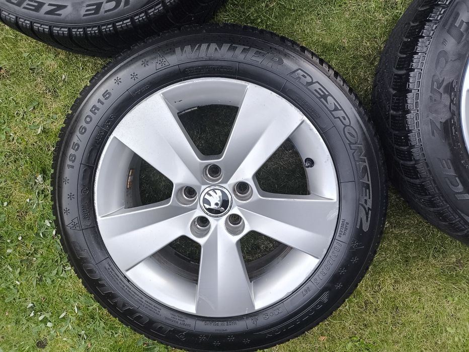 15' Skoda Fabia 5x100 oryginalne felgi