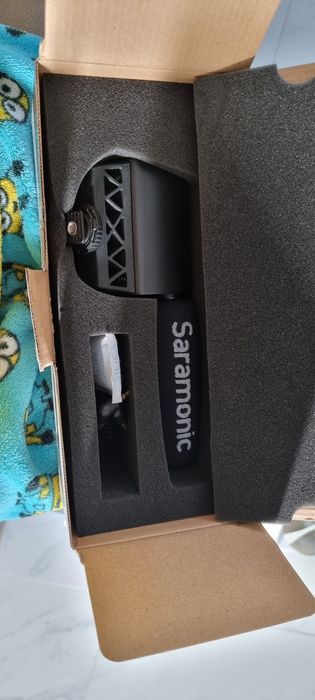 Saramonic  microfone câmara fotográfica