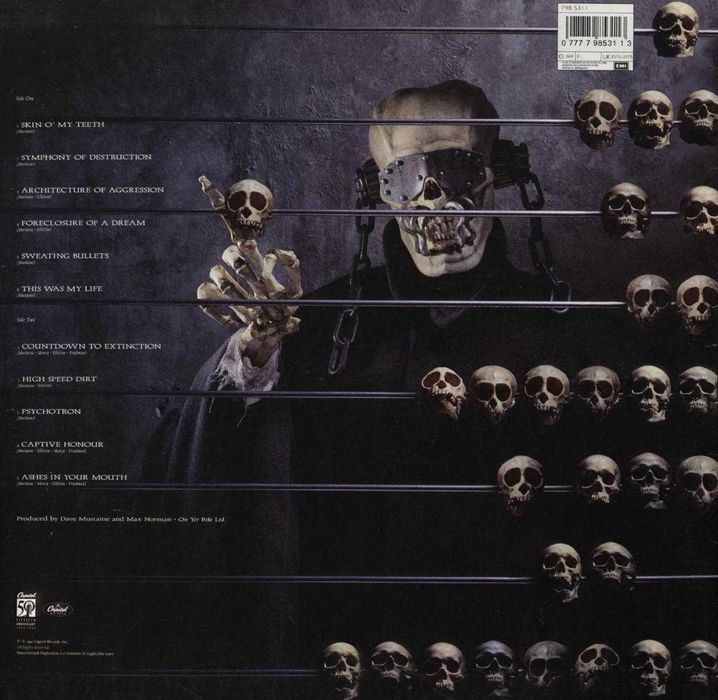 Megadeth 1992 Countdown To Extinction (disco LP vinil metal)