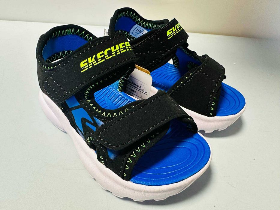 Skechers sandały chłopięce Razor Splash   21 - 26   406513N / BBLM