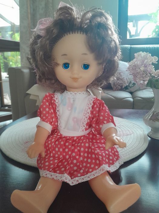 Starą lalka vintage prl kolekcjonerska