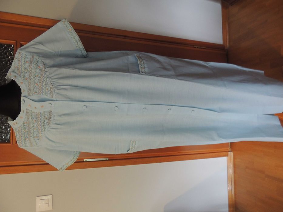 Komplet koszula nocna i szlafrok rozmiar 40 42