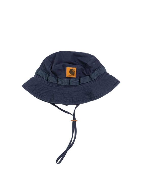 Панама Carhartt WIP x On The Moment Bucket Hat Black \ Khaki \ Navy