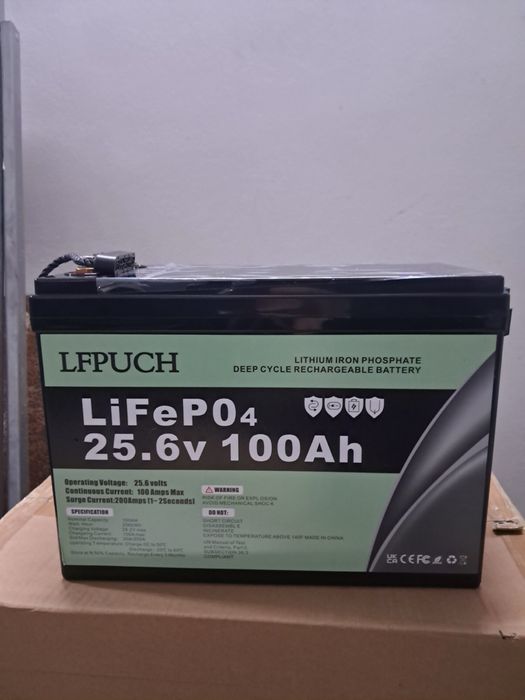 Акумулятори LiFePo4 100-280Аг 12-48В, ANENJI, EASUN, В наявності 24В