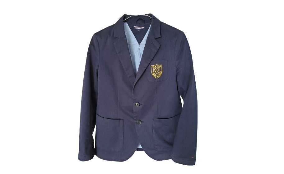 Marynarka chłopięca granatowa Tommy Hilfiger New York rozm. 152
