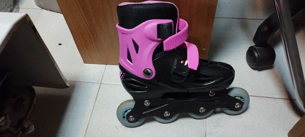Patins em linha + trotinete criança