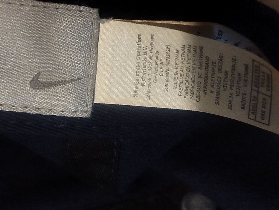 Boné Nike original azul escuro