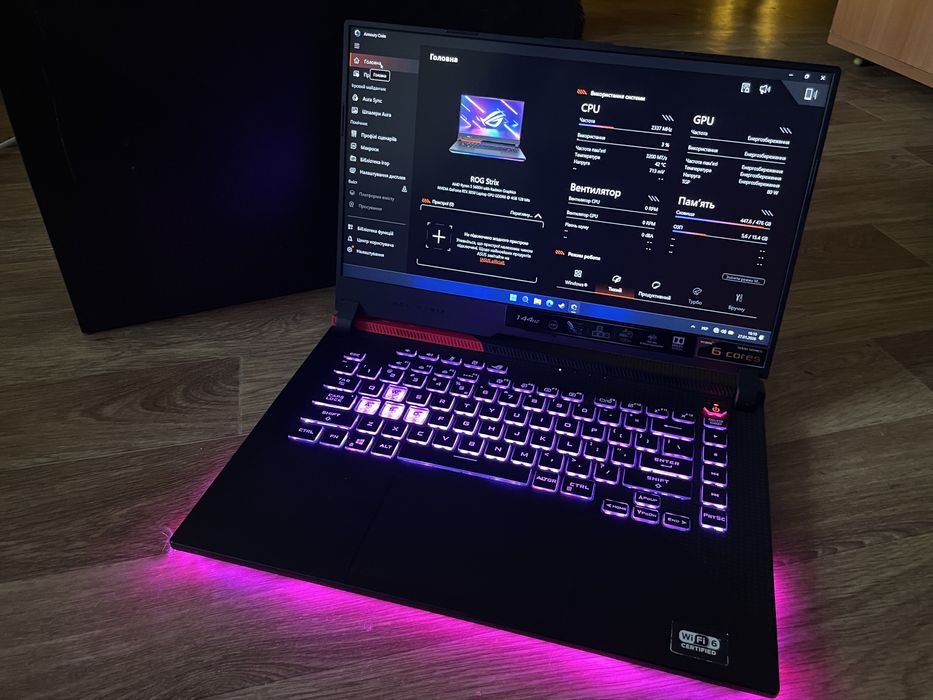 ASUS ROG Strix RTX 3050, Ryzen 5 5600H, 16GB DDR4, 512GB SSD, 144Hz