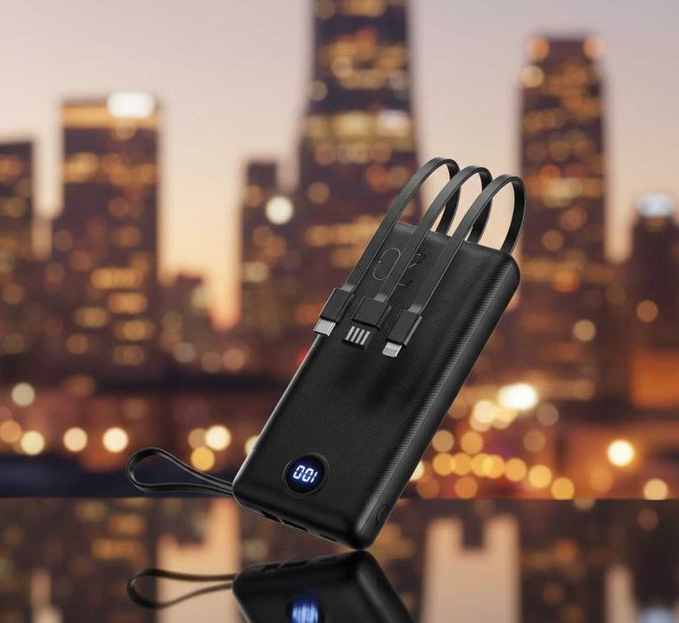 Power Bank VEGER 20000 mAh — павербанк на гарантії