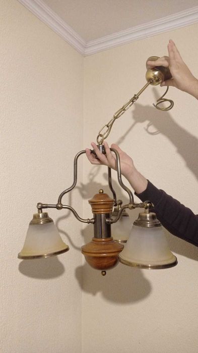 Candeeiro/Candelabro 3 lâmpadas