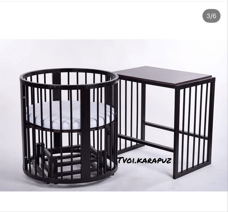Дитяче ліжечко трансформер