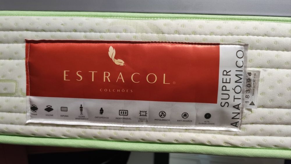 Colchão Estracol Super Anatómico + Estrado