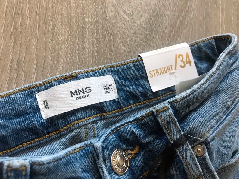 Nowe spodnie 7/8 Mango XS zmetka