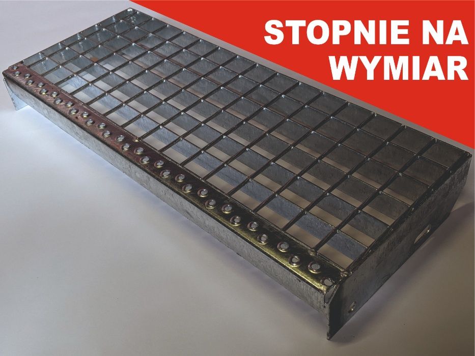 Stopień schodowy WEMA schody 800x240 wszystkie rozmiary kraty pomostow