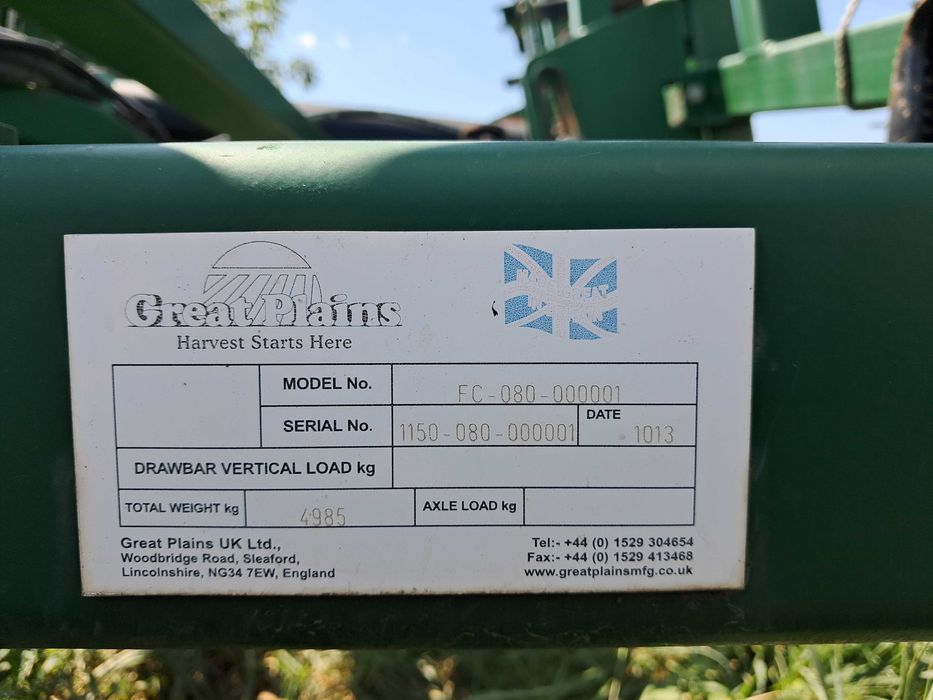 Продам культиватор Great Plains 8308
