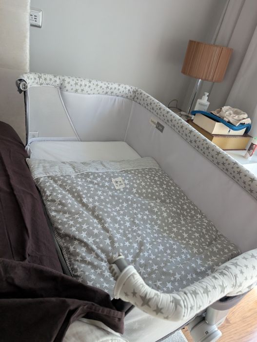 Next to me - Jané By my side + colchão ECUS Kid Care Mini