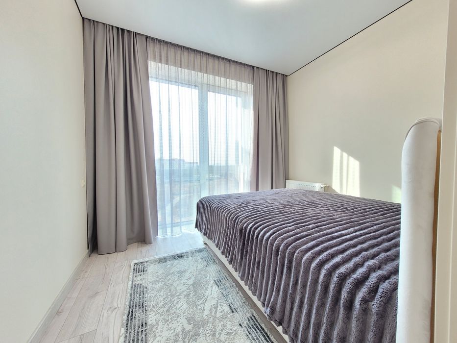 2к.Vip! ЖК "Дрім Таун", 6/10ц, 50м2! Авт. опал! Євро,меблі, тех!