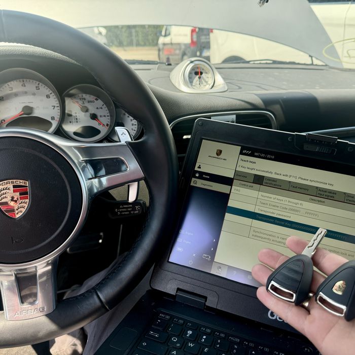 Porsche 911 997, boxster 987 dorabianie kluczyków. USA, EU, JPN.