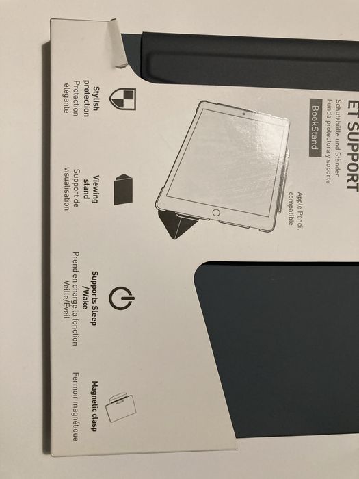 Macally Bookst Gray New iPad Air 4 (2020, 10.9-inch) Case64284422259201121