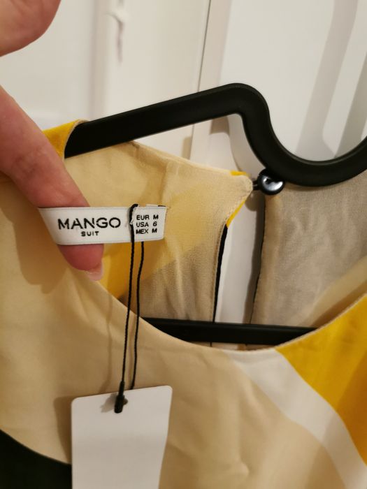 Elegancka sukienka mango wesele komunia M 38