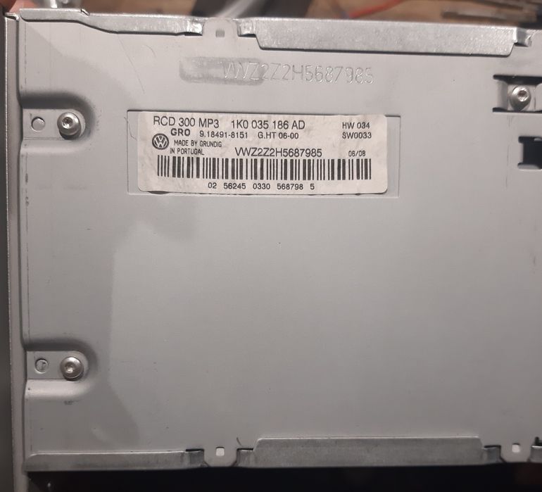 Автомагнітола RCD 300