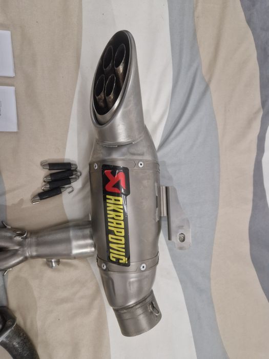 Escape Akrapovic Titanium Yamaha MT07 Tracer 07 XSR 700 R7