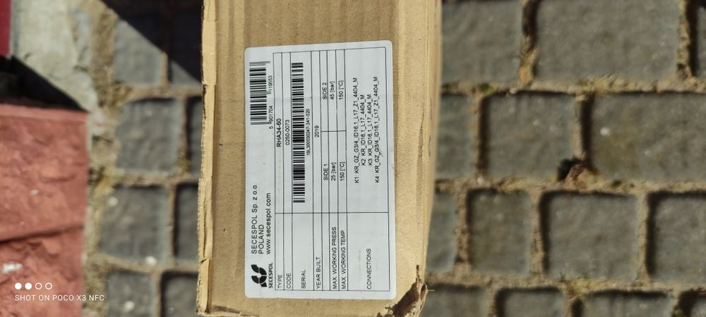 Wymiennik ciepła RH A 34-60 Secespol