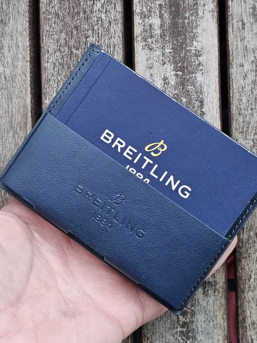 Breitling etui na karty instrukcje Superocean Chronograph