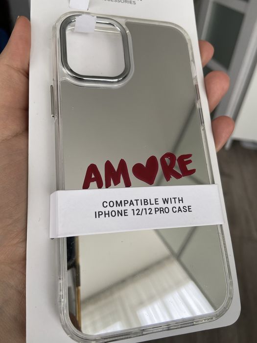 Чехол на айфон 12, iPhone 12, PULL&BEAR чохол дзеркальний