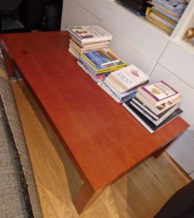 Mesa de centro em madeira de cerejeira