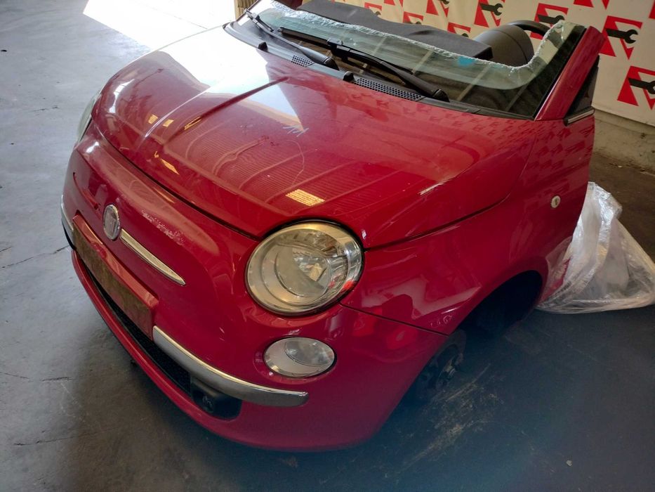 Frente Completa Fiat 500 0.9 Turbo TwinAir 2012 #D62