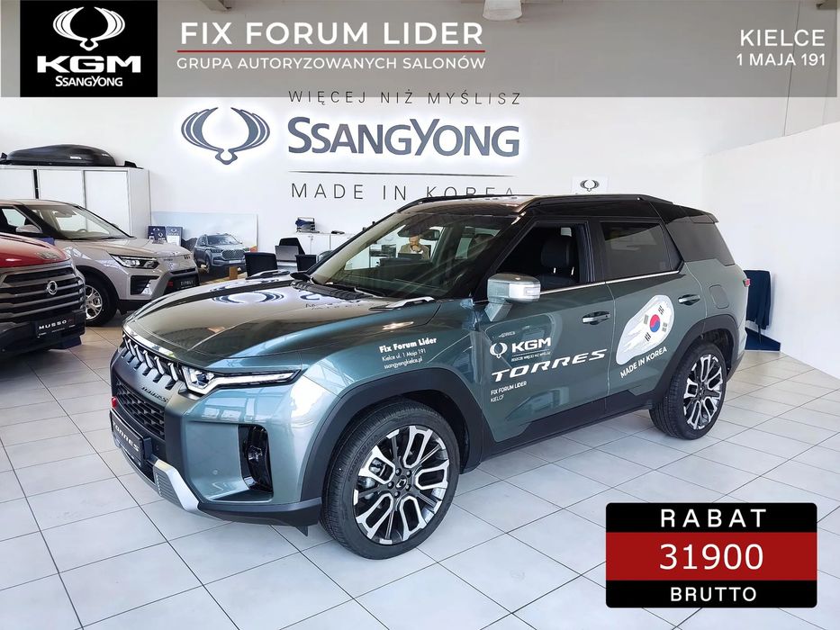 SsangYong/KGM Torres KGM Torres Wild 4WD, podemonstracyjny, mały przebieg!