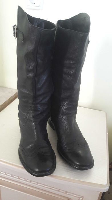 Сапоги натуральная кожа