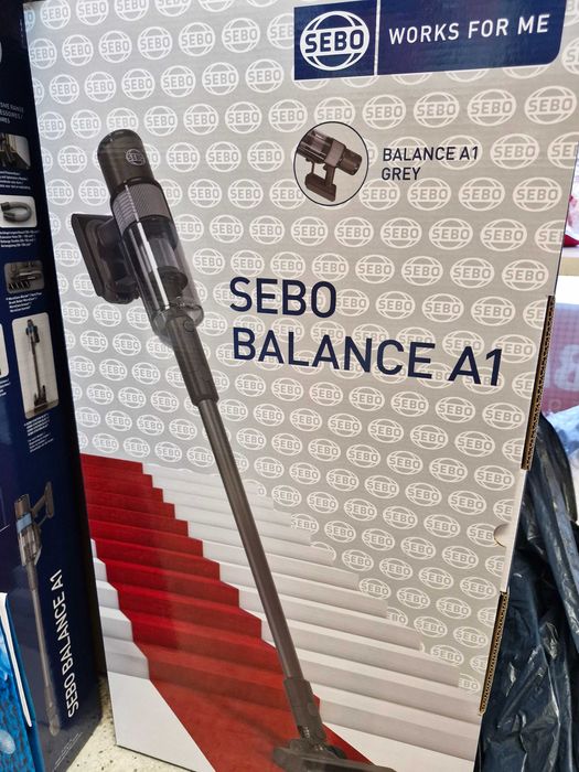 Odkurzacz pionowy SEBO BALANCE A1 GREY. Nowy. Gwarancja.
