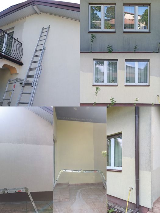 Mycie Elewacji, Kostki i Dachów GORĄCĄ WODĄ