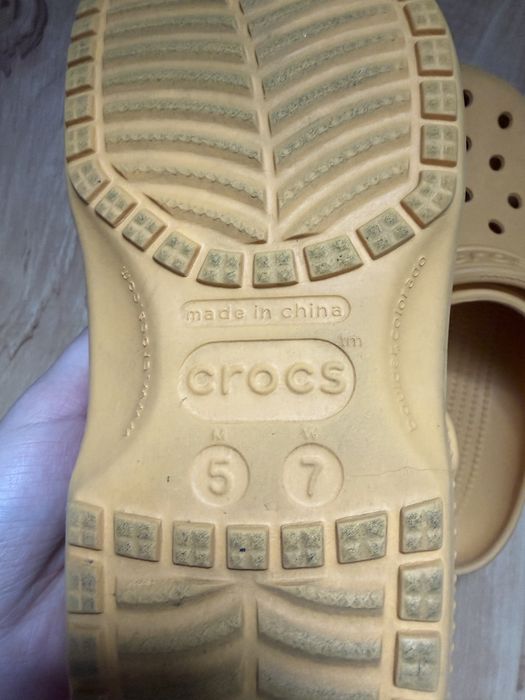 Crocsy żółte 37-38