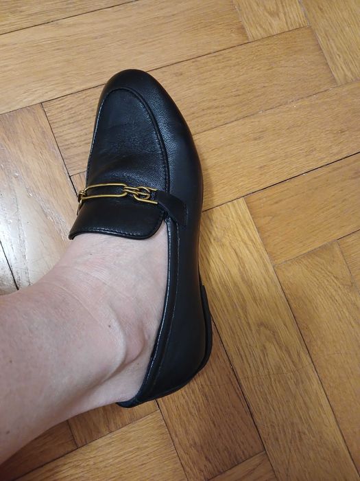 Шкіряні туфлі/лофери estro, 38 розмір