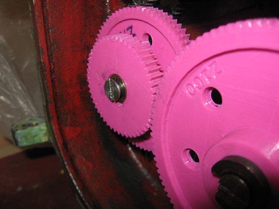 Шестерни пластиковые коллекция ТВ-16, TOS MN80