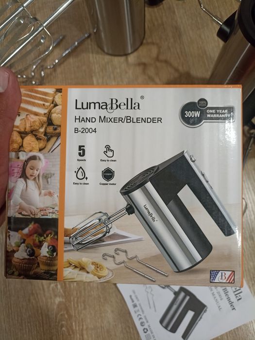 Лідери продажів. Якісні та потужні міксери luma Bella