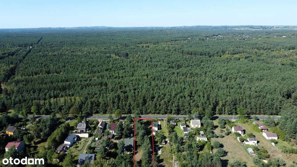 Działka budowlano-rolna z dostępem do lasu 3330m2 Myszków