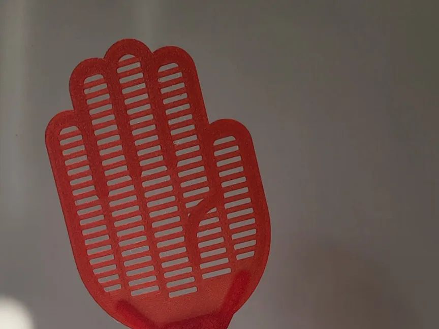 Mata-Moscas Resistente em TPU Flexível