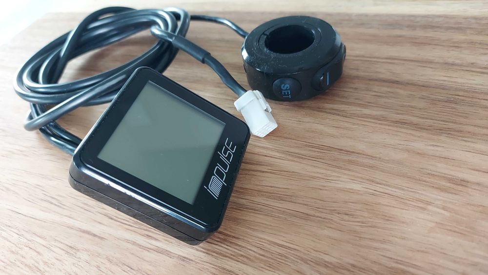 Wyświetlacz LCD  IMPULSE  36V mały (czarny)