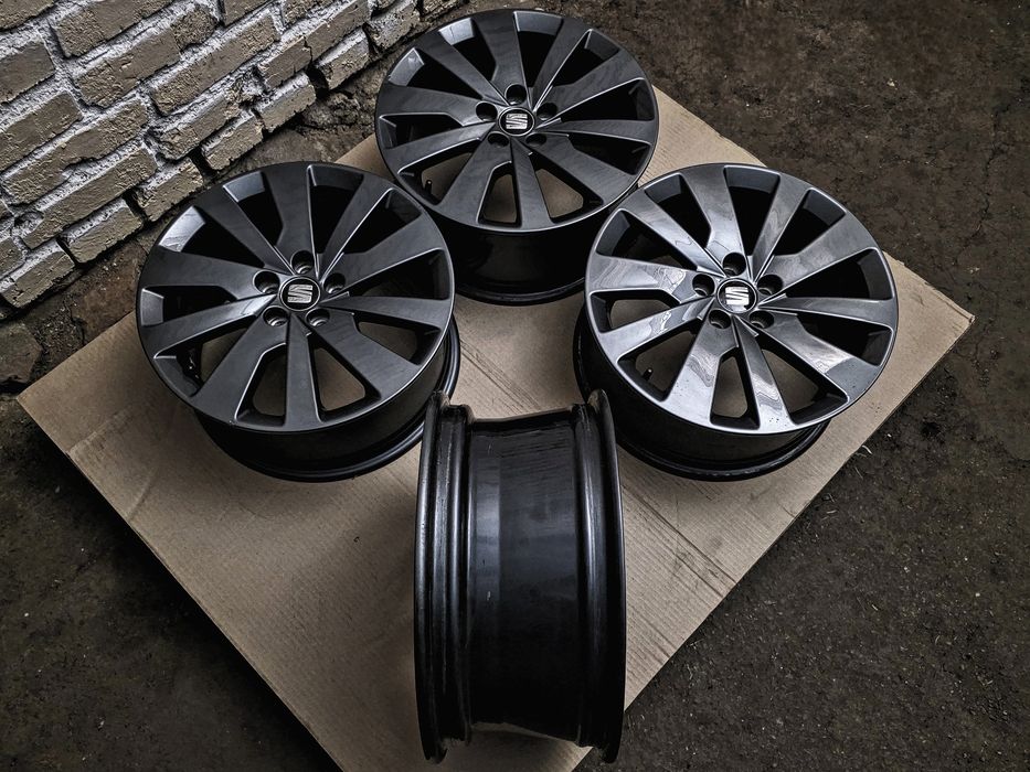 R16 5x100 | Original | Germany | Seat/Skoda/Volkswagen/Audi... | VAG | Рідна фарба, ідеальний стан, без дефектів | Преміум диски | Комплект / 4шт