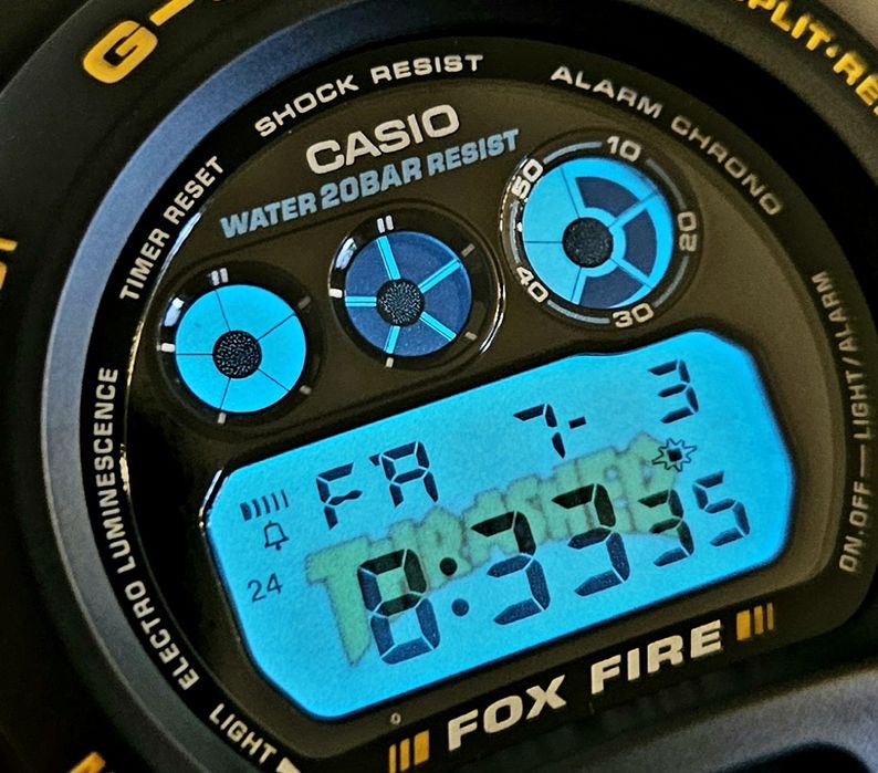 DW-6900 Foxfire Thrasher Casio G-shock vintage 1995
