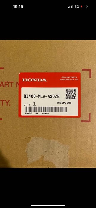 Mala para mota honda completamente nova